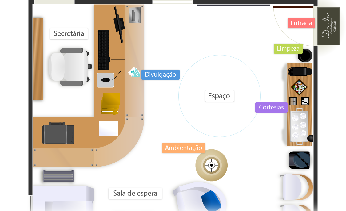 [INFOGRÁFICO] Anatomia da recepção perfeita para o consultório médico